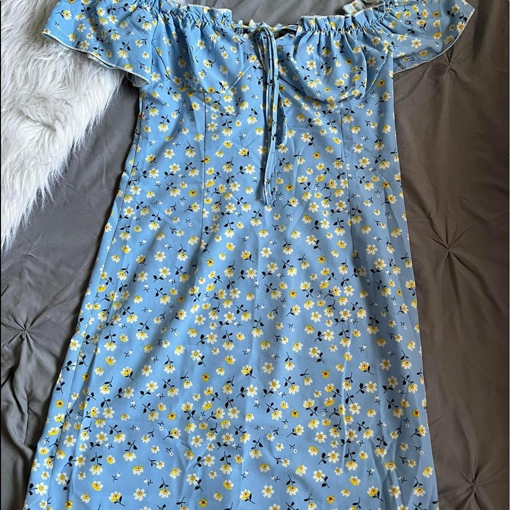 Off the shoulder dress